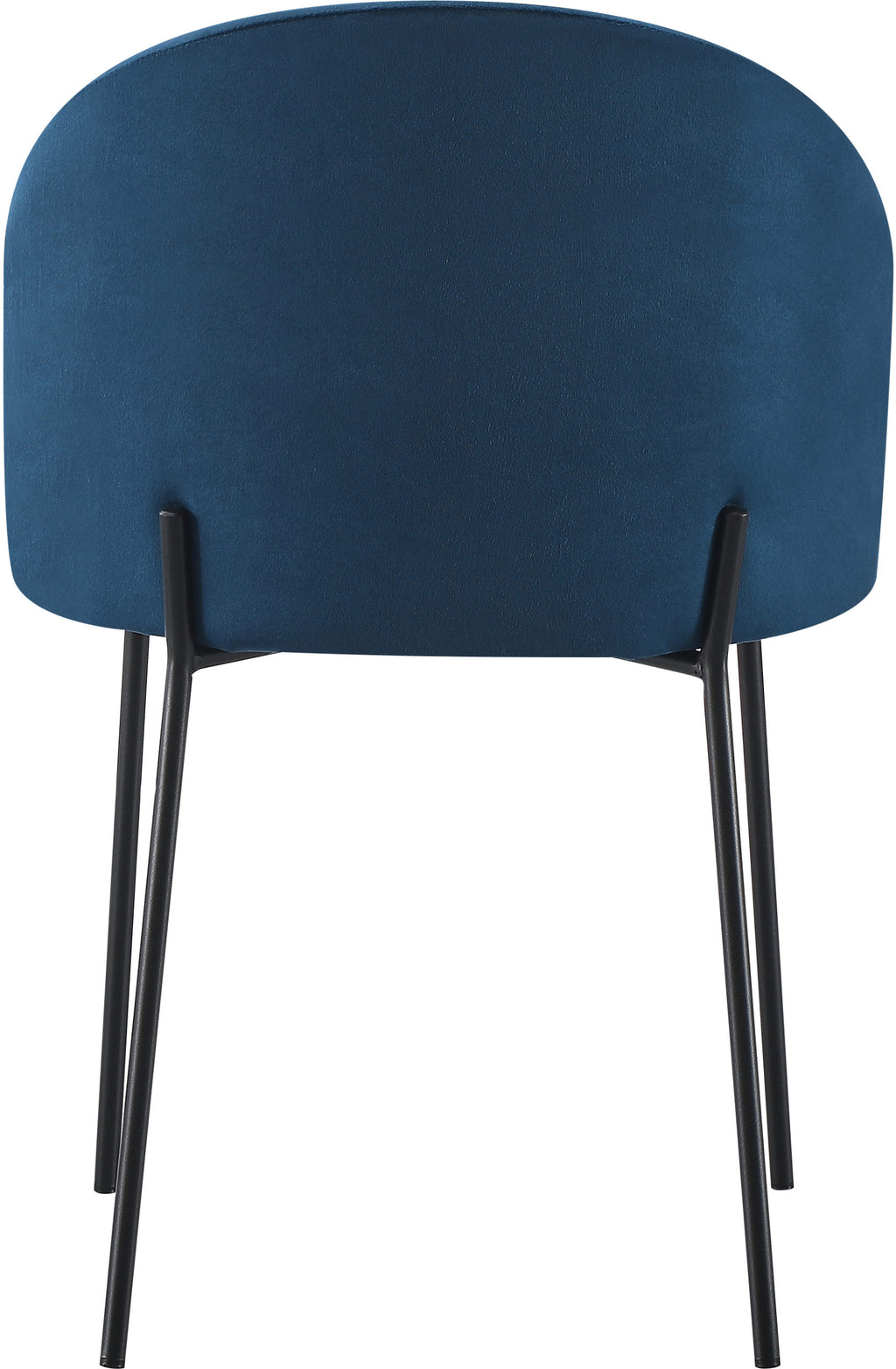 Boston Dining Chair (X4 Per Box) - Sapphire Blue Velvet