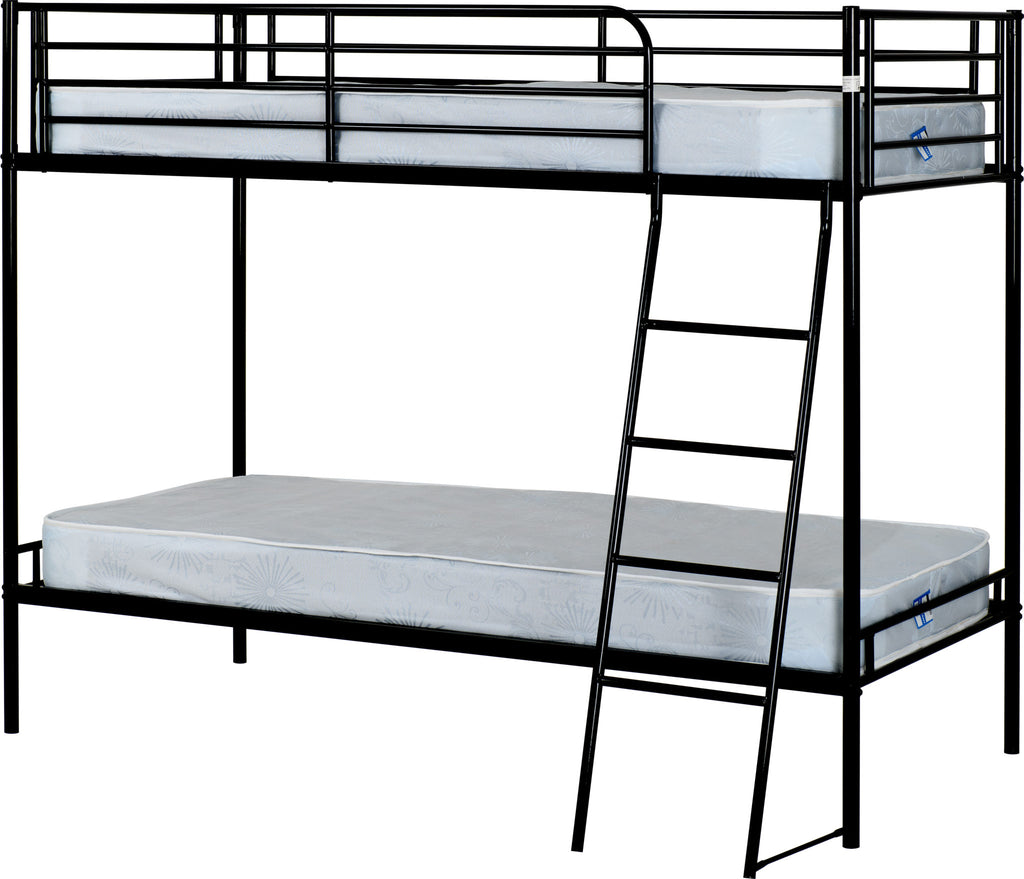 Brandon 3' Bunk Bed - Black