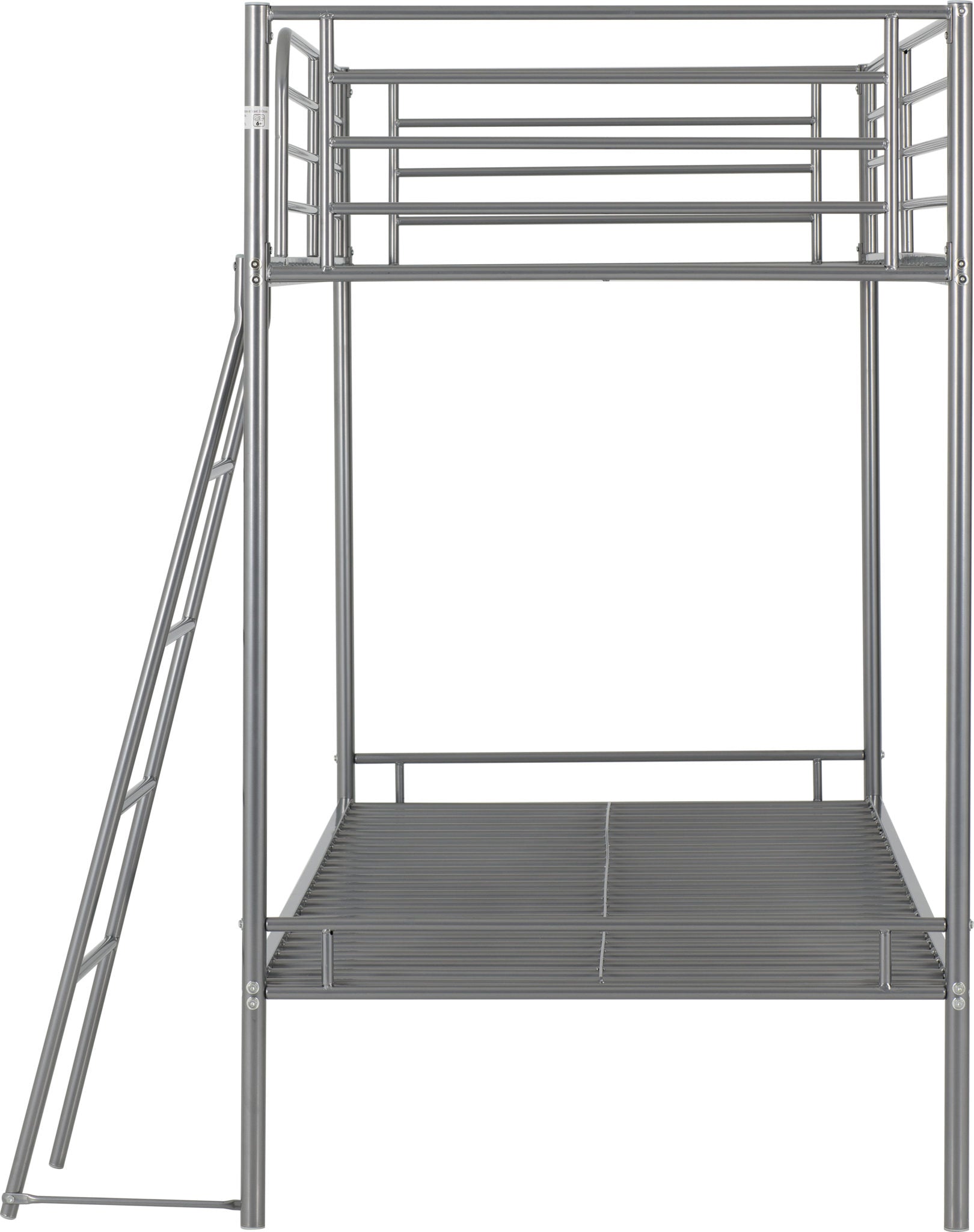 Brandon 3' Bunk Bed - Silver