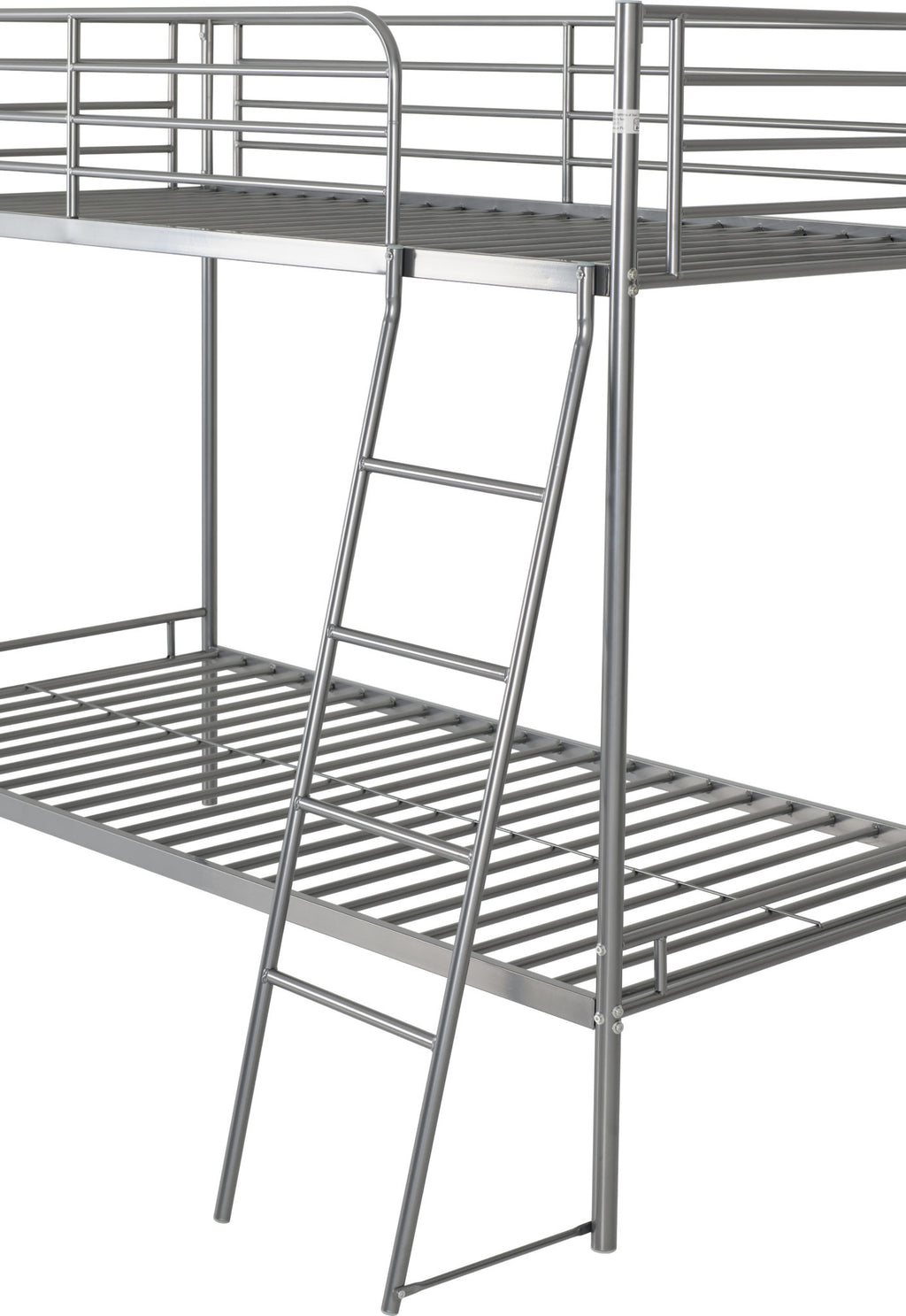 Brandon 3' Bunk Bed - Silver
