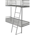 Brandon 3' Bunk Bed - Silver