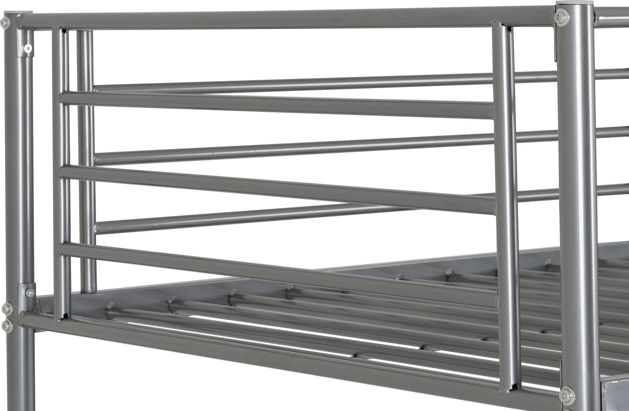Brandon 3' Bunk Bed - Silver