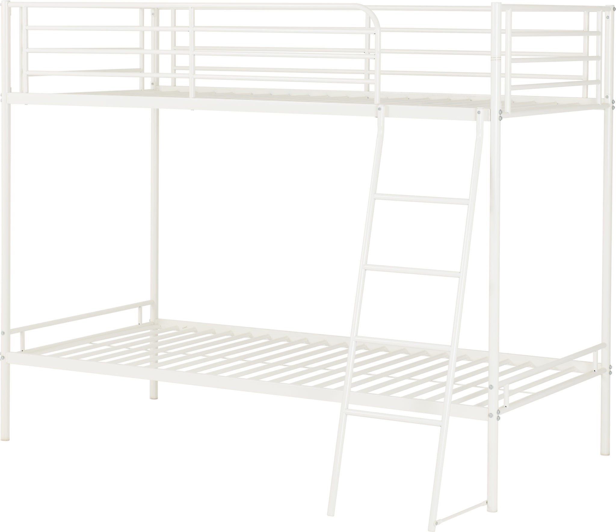 Brandon 3' Bunk Bed - White