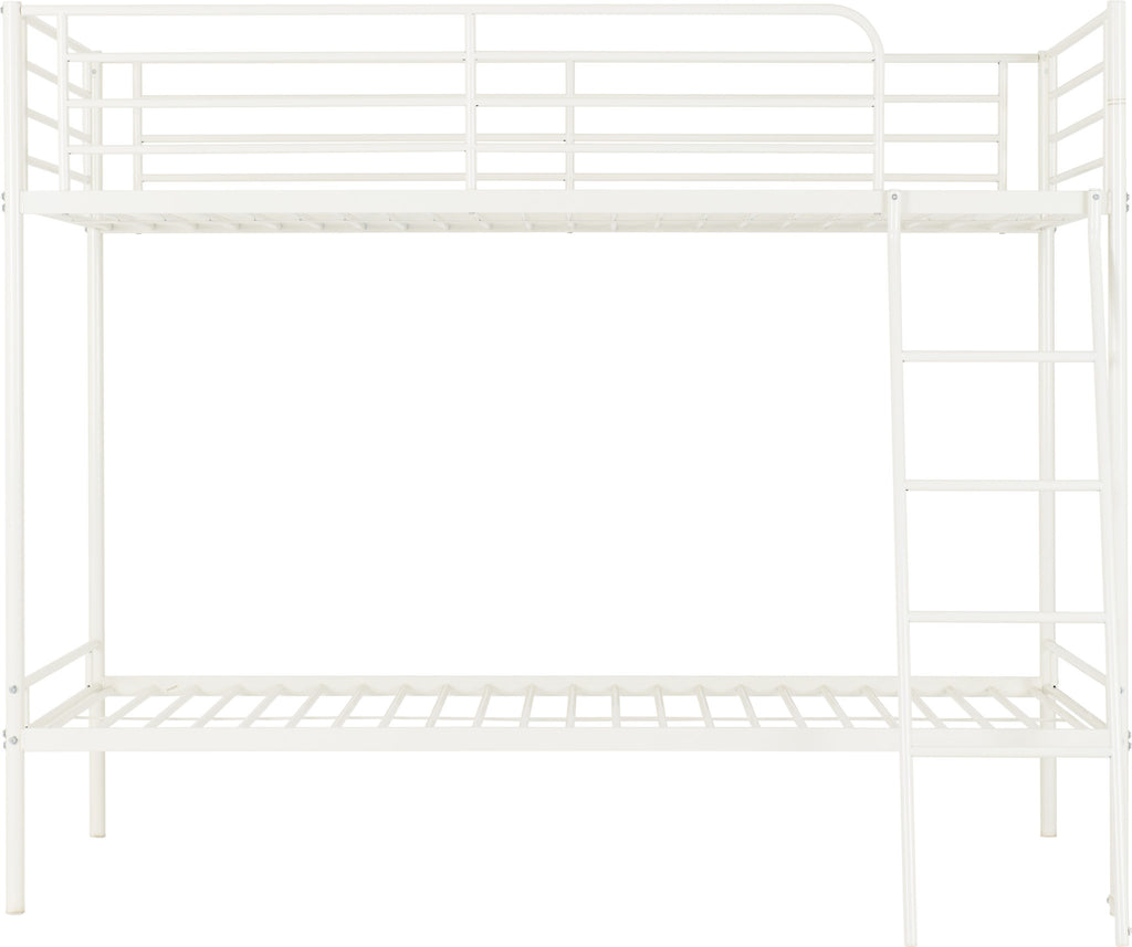 Brandon 3' Bunk Bed - White