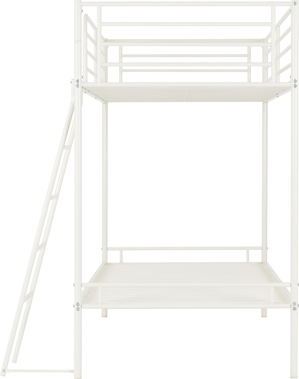 Brandon 3' Bunk Bed - White