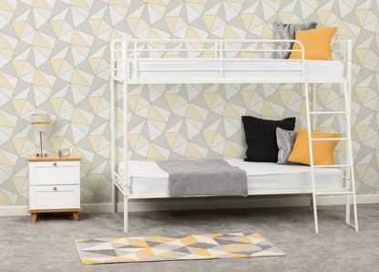 Brandon 3' Bunk Bed - White