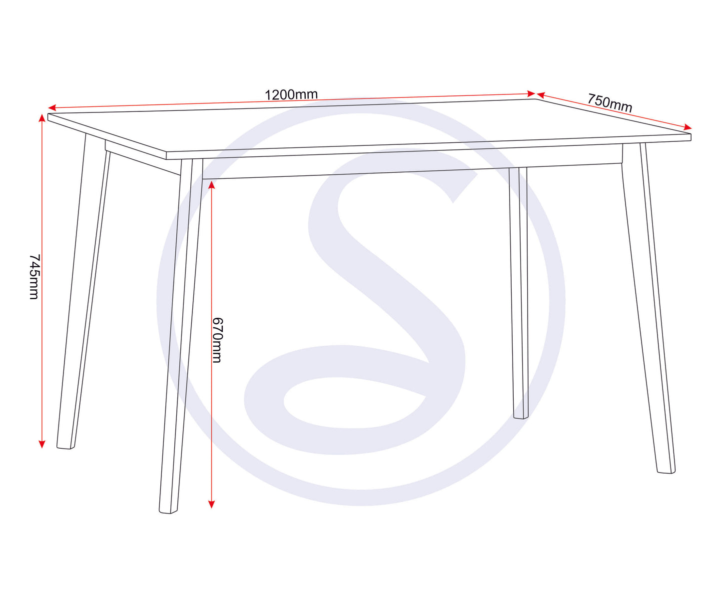 Balfour 1+4 Dining Set - White/Oak Effect/Grey Fabric
