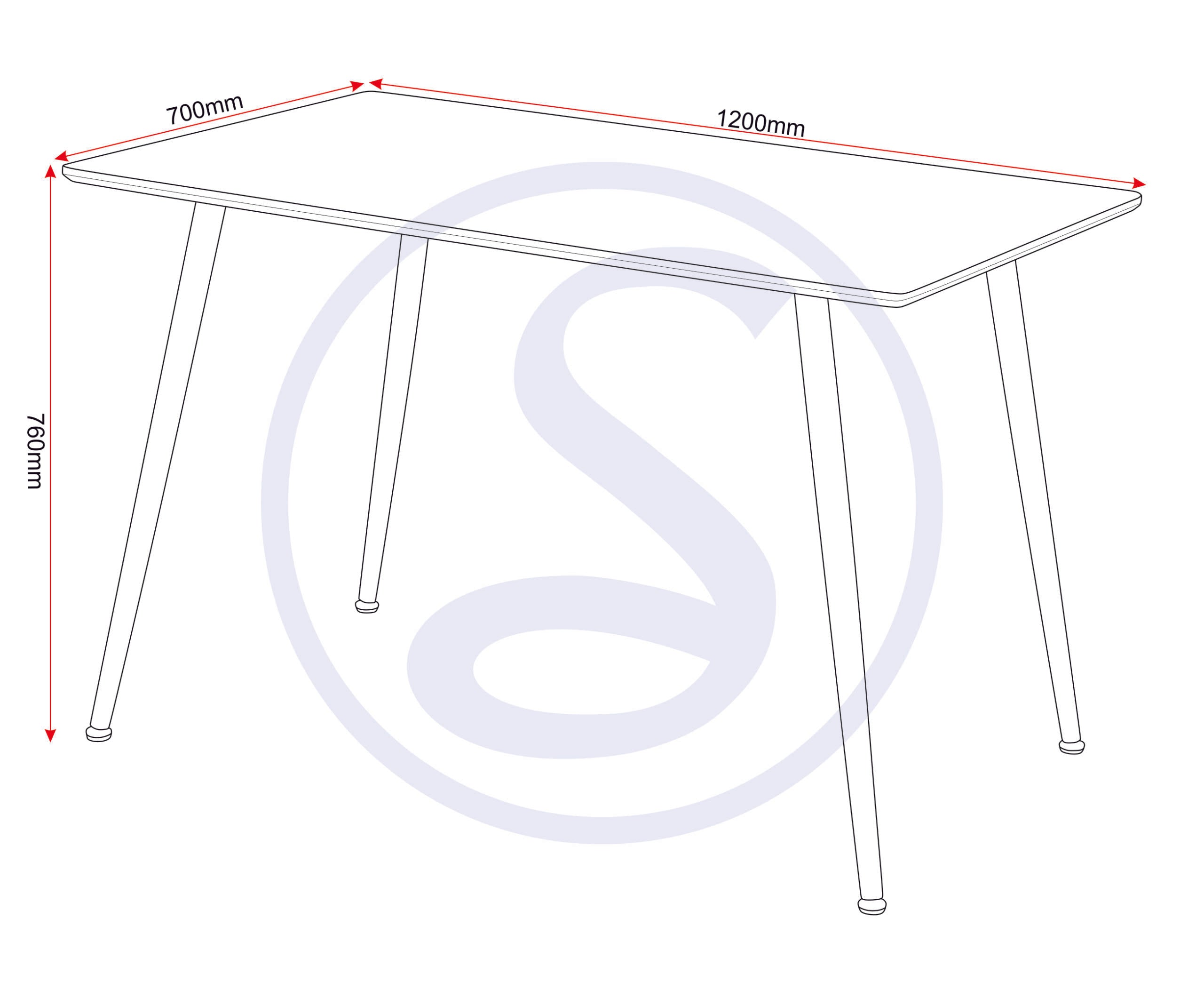 Barley Dining Table - Oak Veneer/Oak Effect