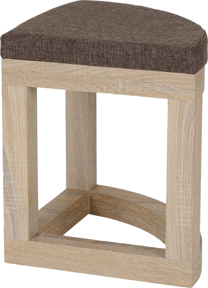 Cambourne Stowaway Dining Set (X4 Chairs) - Light Sonoma Oak