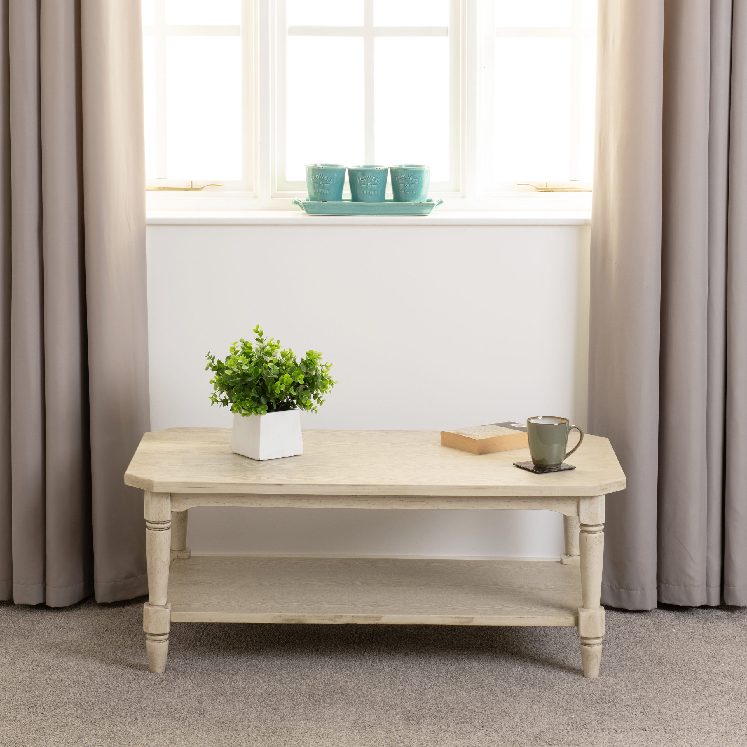 Chantilly Coffee Table - Antique Cream