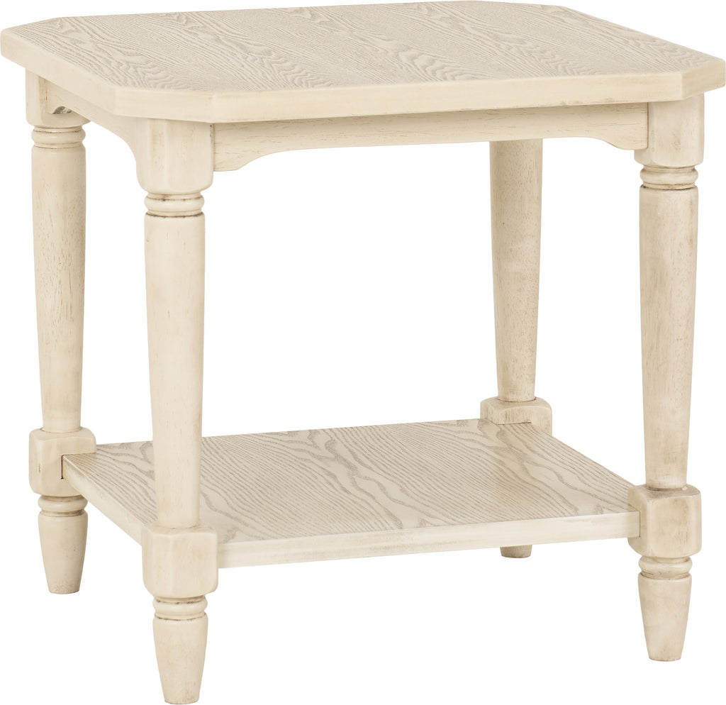 Chantilly Side Table - Antique Cream