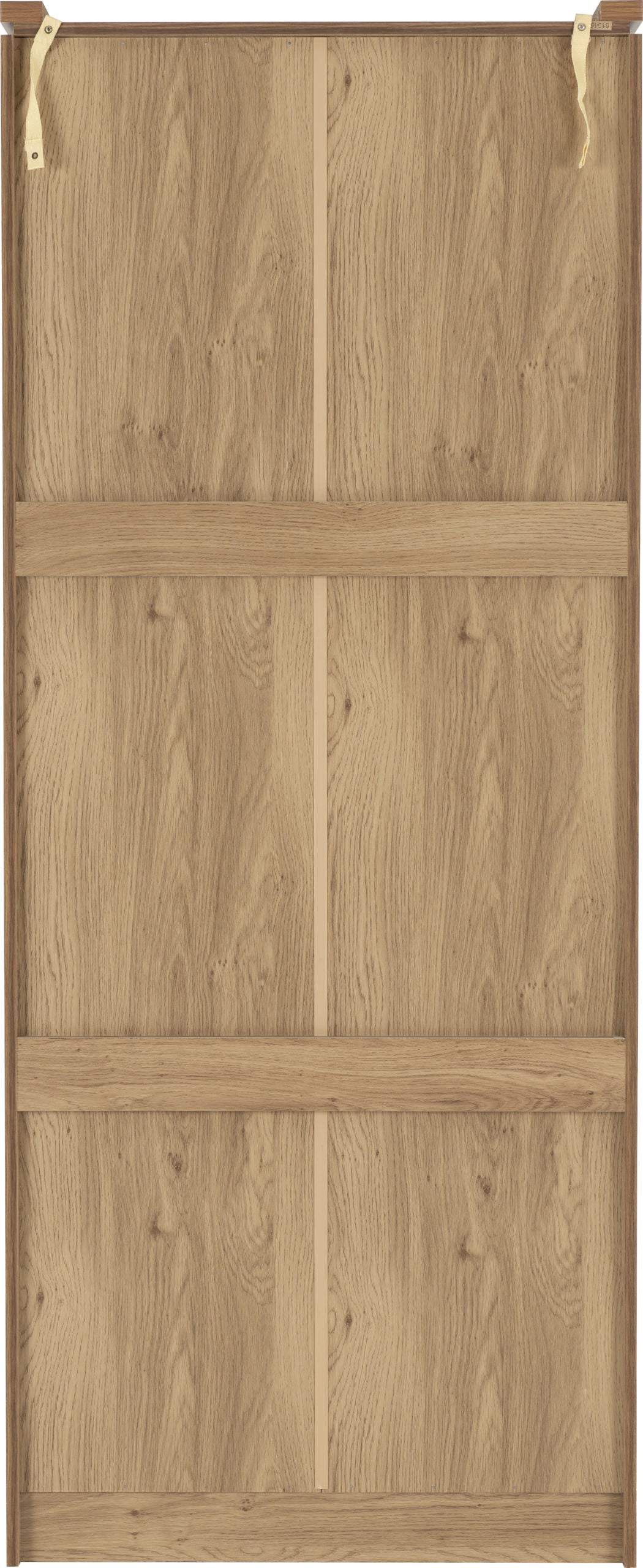 Charles 2 Door 2 Drawer Wardrobe - Oak Effect Veneer