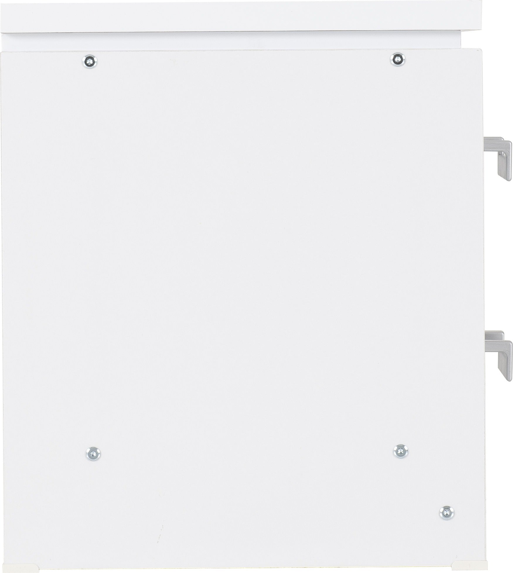 Charles 2 Drawer Bedside - White