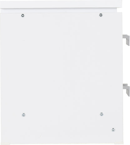 Charles 2 Drawer Bedside - White