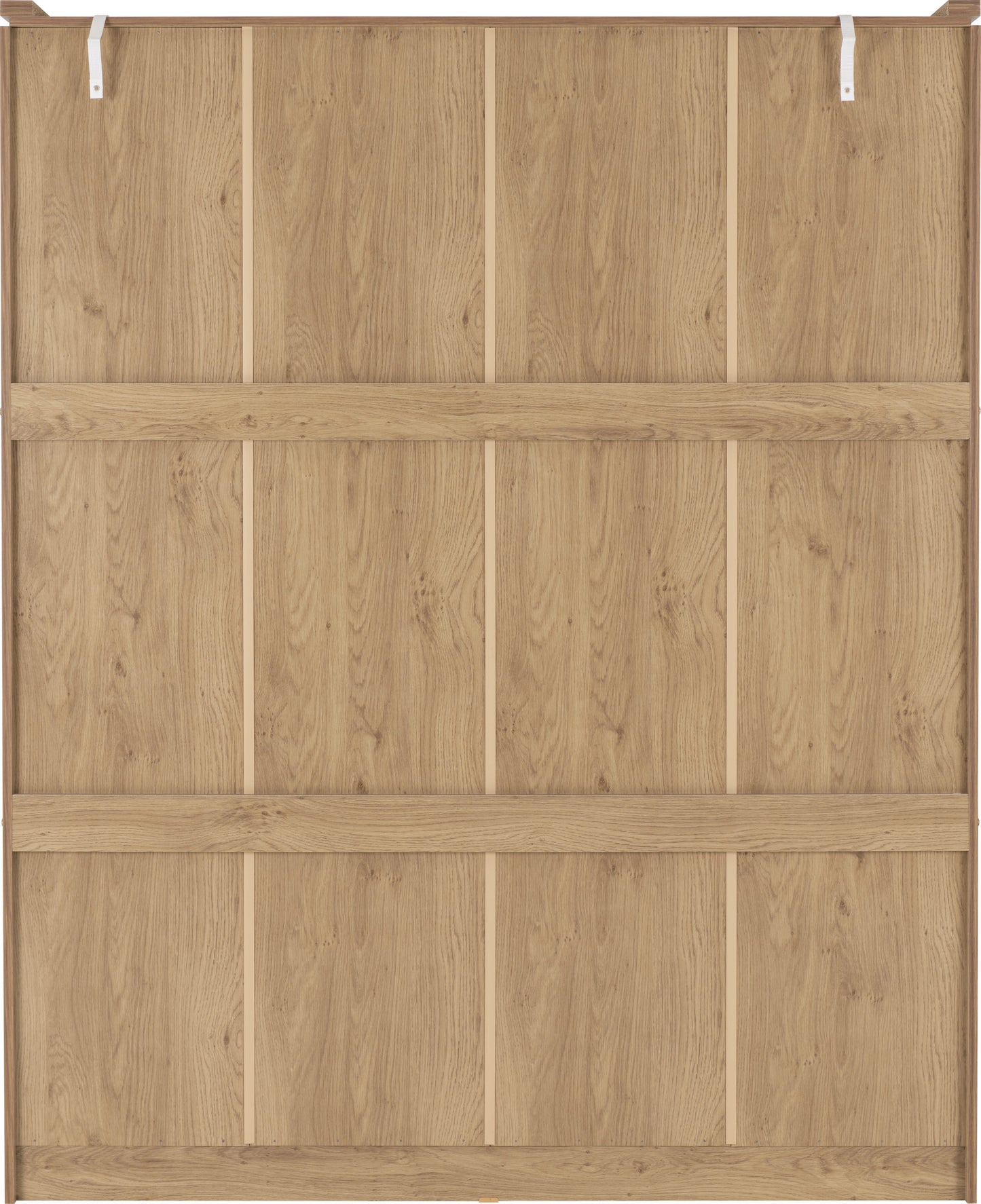 Charles 4 Door 2 Drawer Wardrobe - Oak Effect Veneer