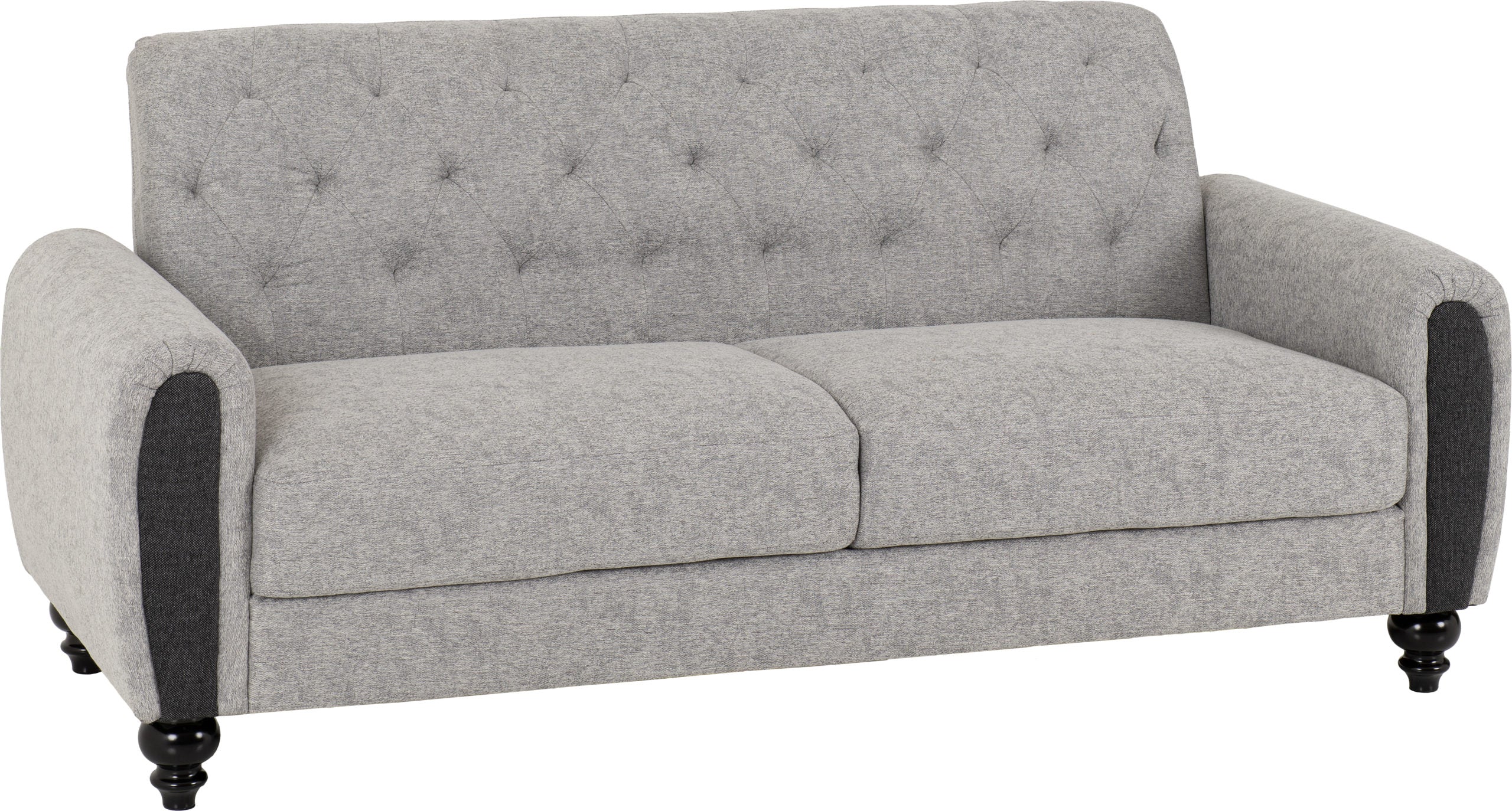 Chester 3+2 Suite - Light Grey Fabric
