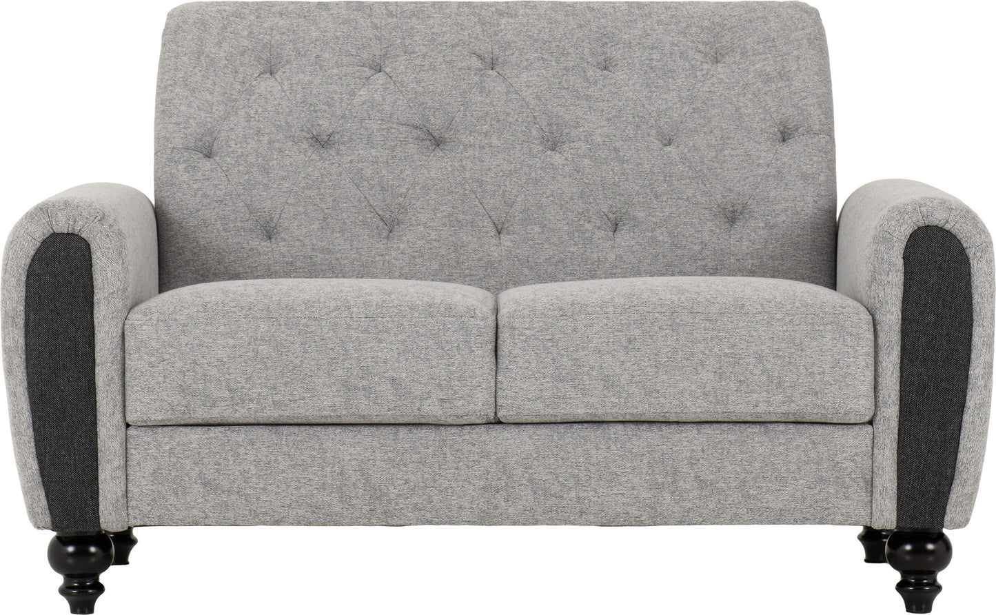 Chester 3+2 Suite - Light Grey Fabric