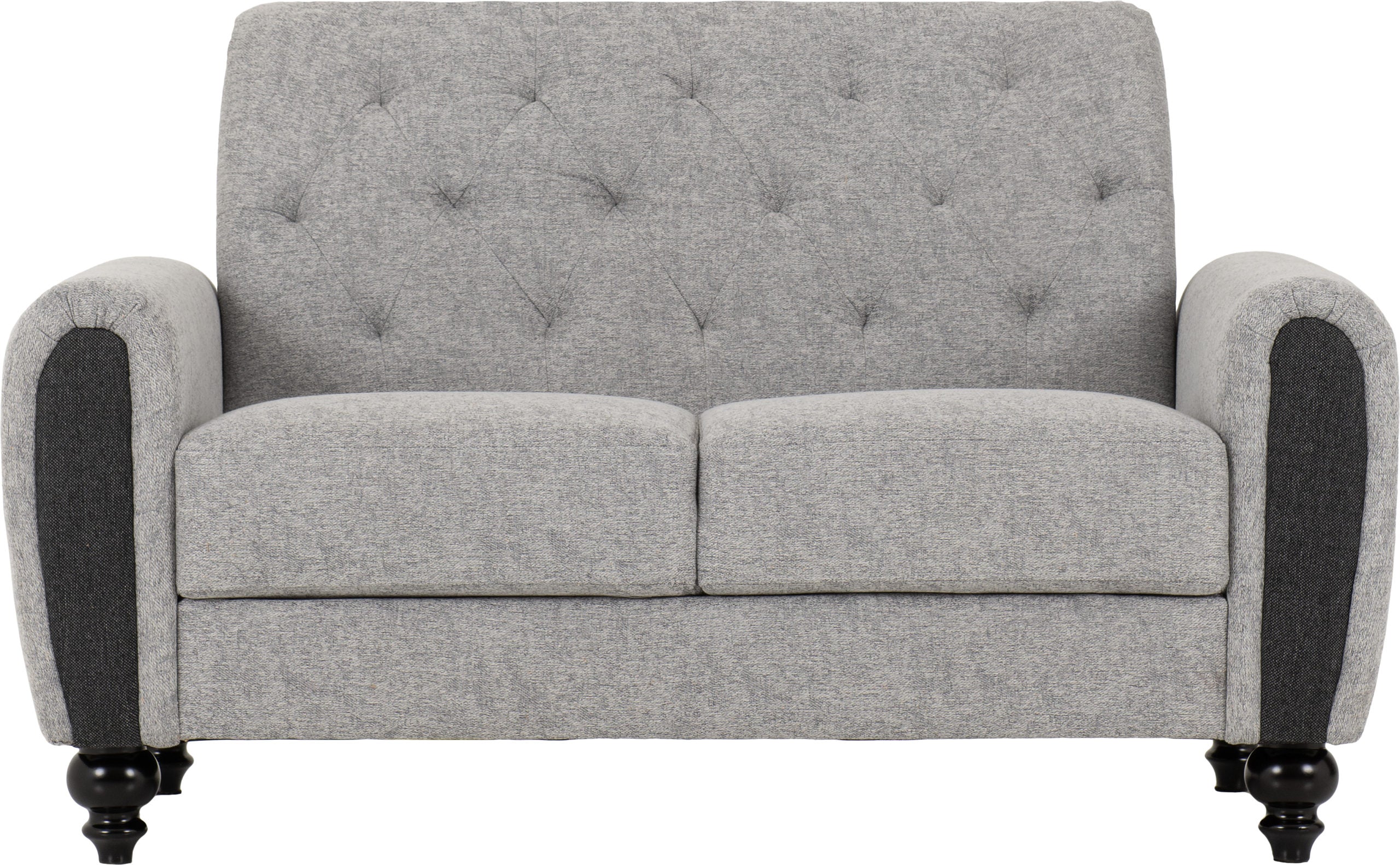 Chester 3+2 Suite - Light Grey Fabric