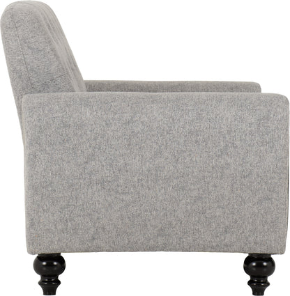 Chester 3+2 Suite - Light Grey Fabric