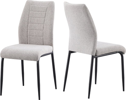 Chilton Dining Chair (X4 Per Box) - Grey Fabric