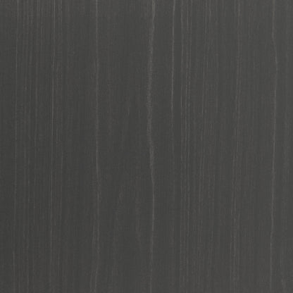 Cleveland 3 Door Wardrobe - White/Grey Metal Effect