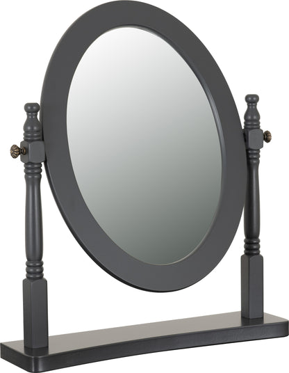 Contessa Dressing Table Mirror - Grey