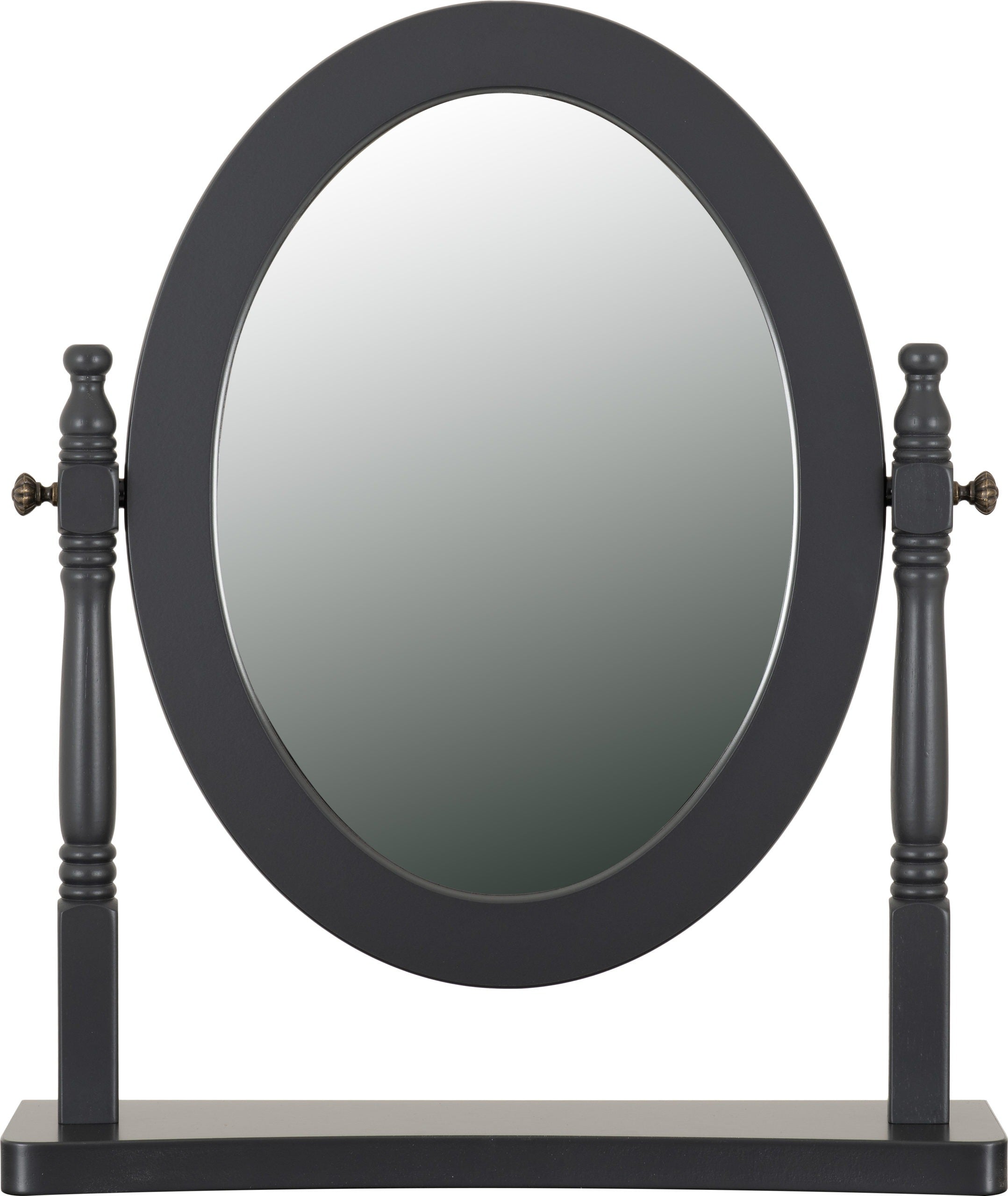 Contessa Dressing Table Mirror - Grey