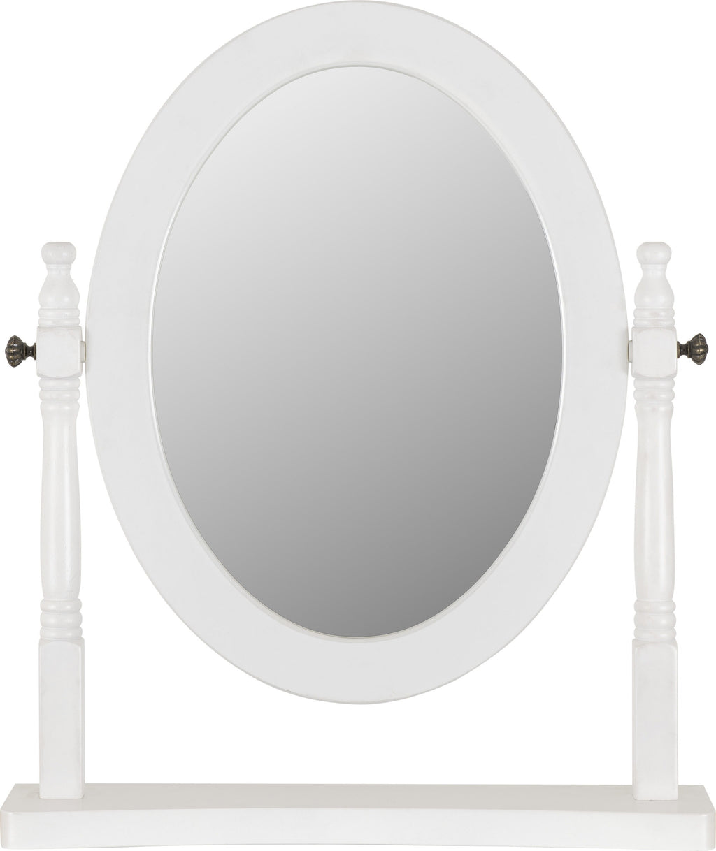 Contessa Dressing Table Mirror - White