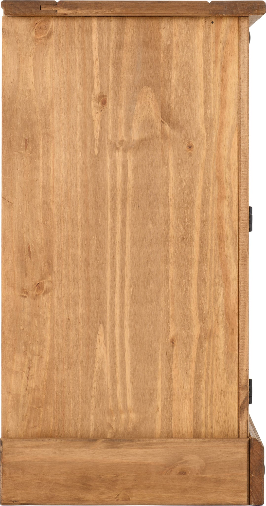 Corona 1 Door 4 Drawer Sideboard - Distressed Waxed Pine