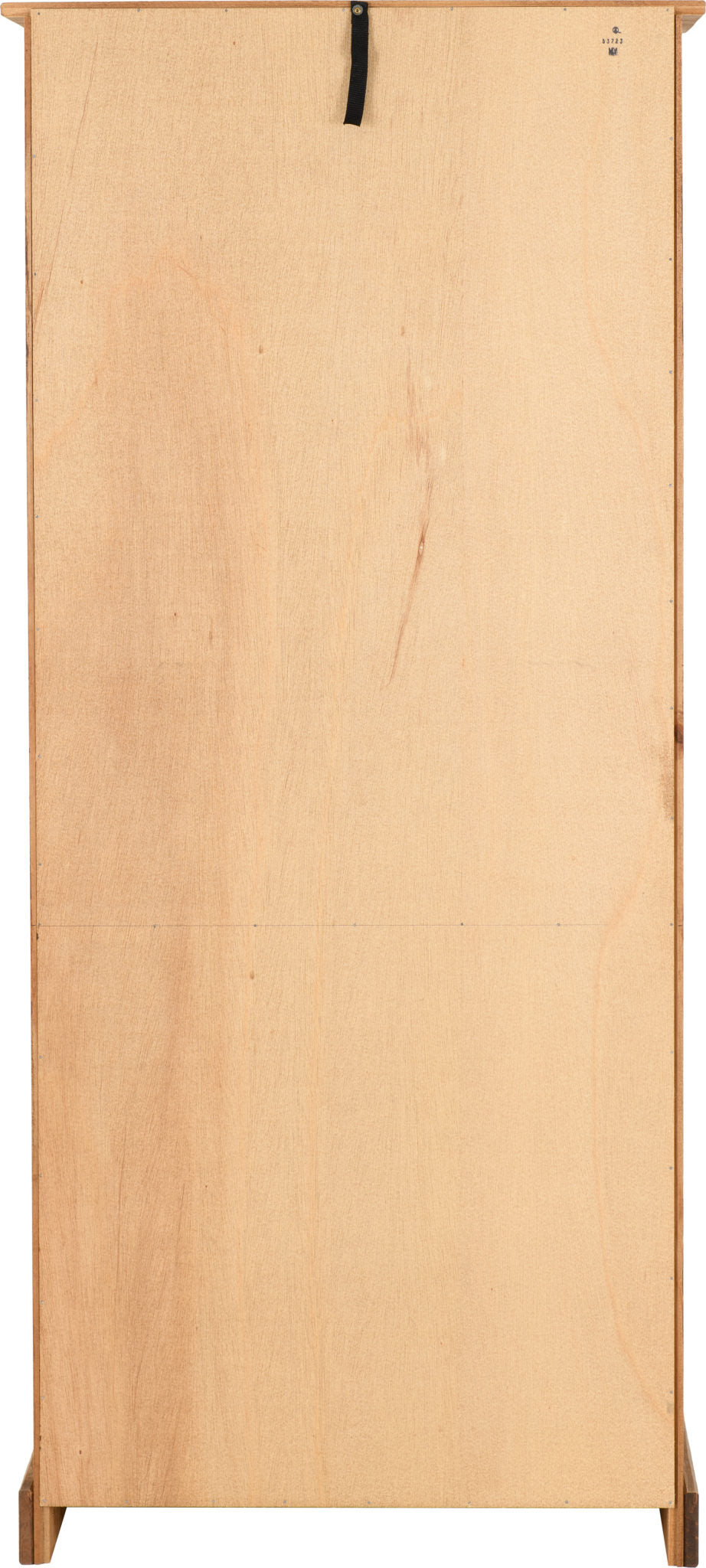 Corona 2 Door Display Unit/Bookcase - Distressed Waxed Pine