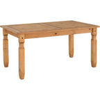 Corona 5' Dining Table - Distressed Waxed Pine