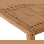 Corona 5' Dining Table - Distressed Waxed Pine