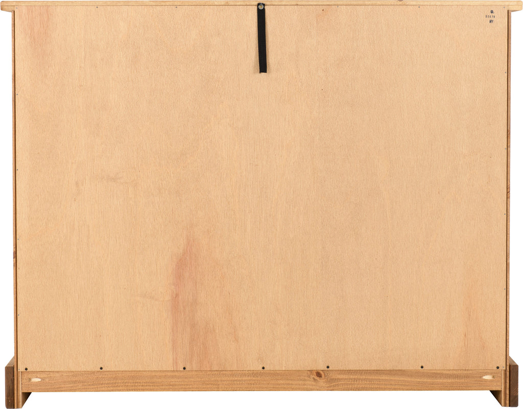 Corona 6 Drawer Chest - Distressed Waxed Pine