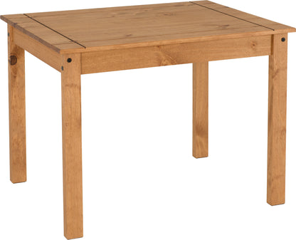 Corona Budget Dining Set - Distressed Waxed Pine
