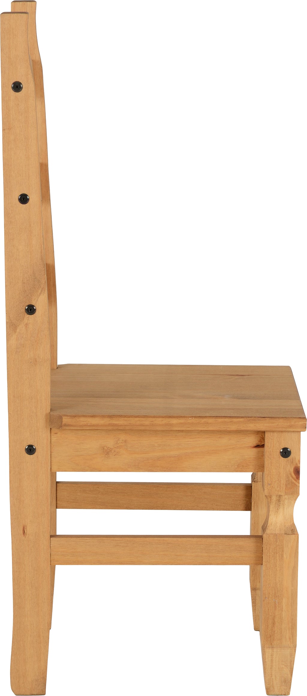 Corona Dining Chair (X2 Per Box) - Distressed Waxed Pine