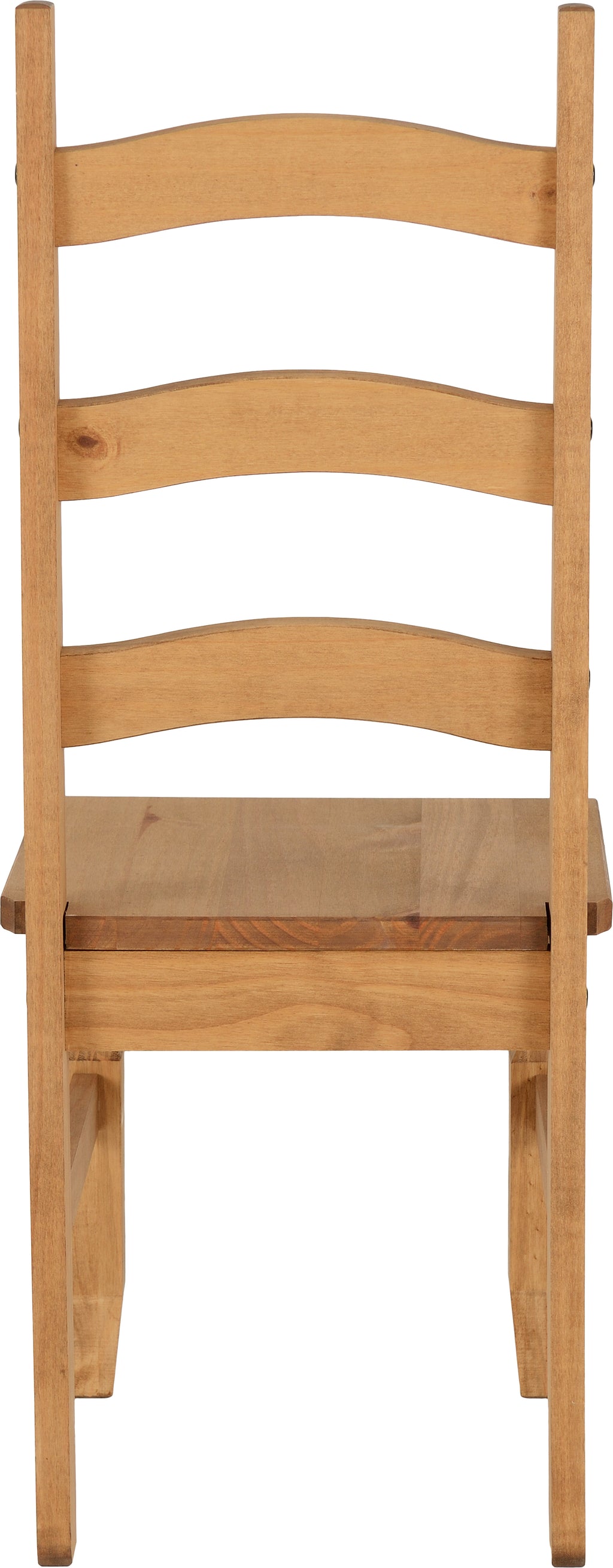 Corona Dining Chair (X2 Per Box) - Distressed Waxed Pine