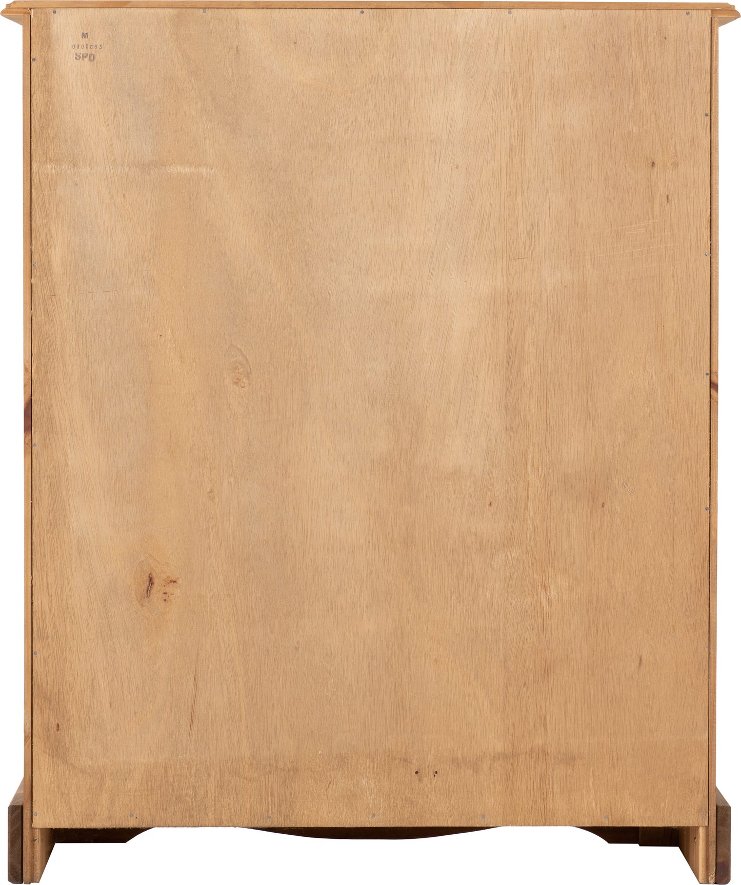 Corona Low Bookcase - Distressed Waxed Pine