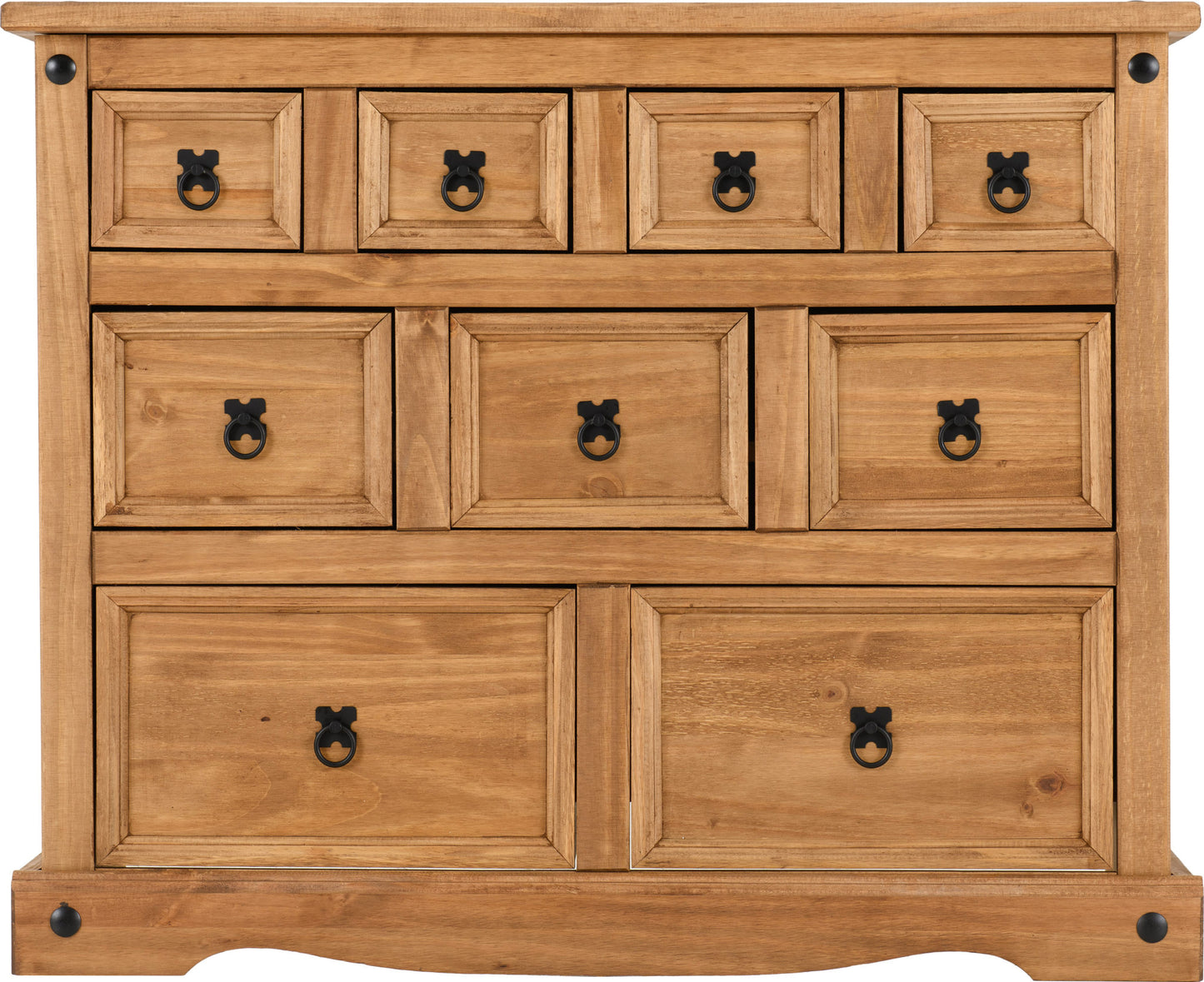 Corona Merchant Chest - Distressed Waxed Pine