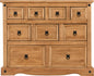 Corona Merchant Chest - Distressed Waxed Pine