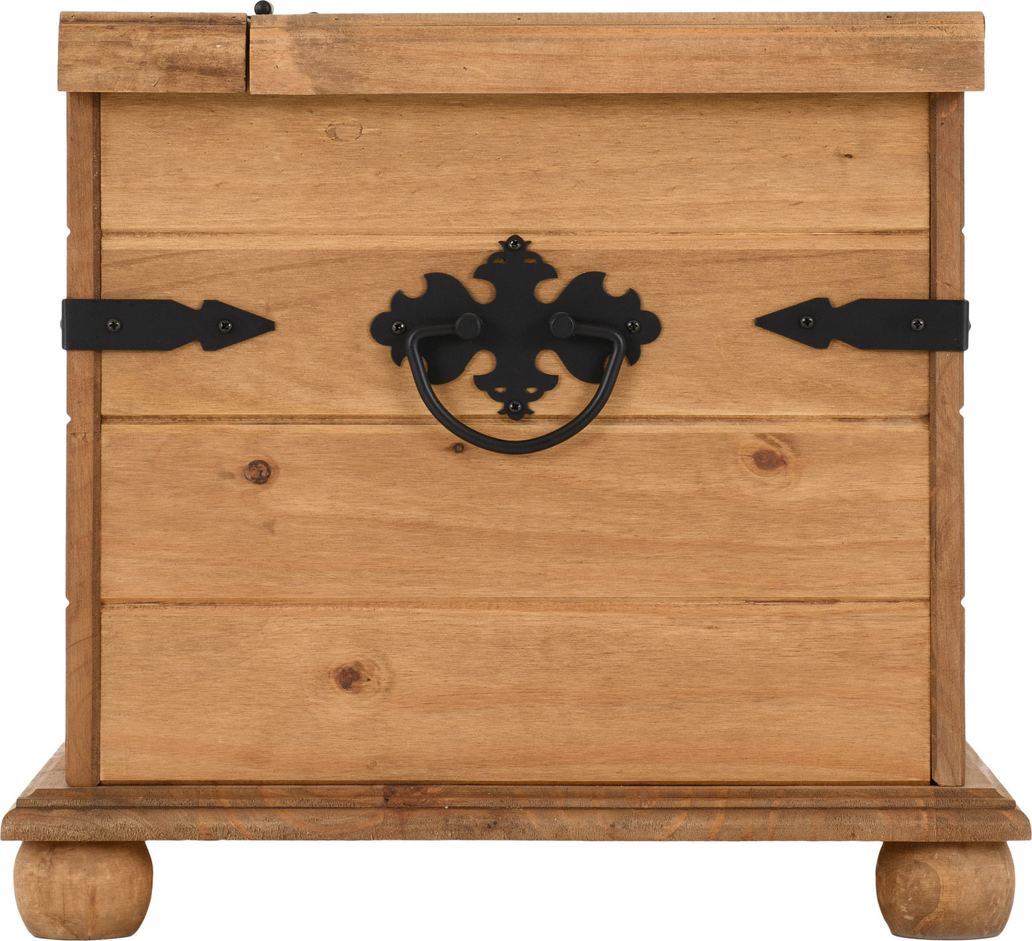 Corona Single Storage Chest - Distressed Waxed Pine
