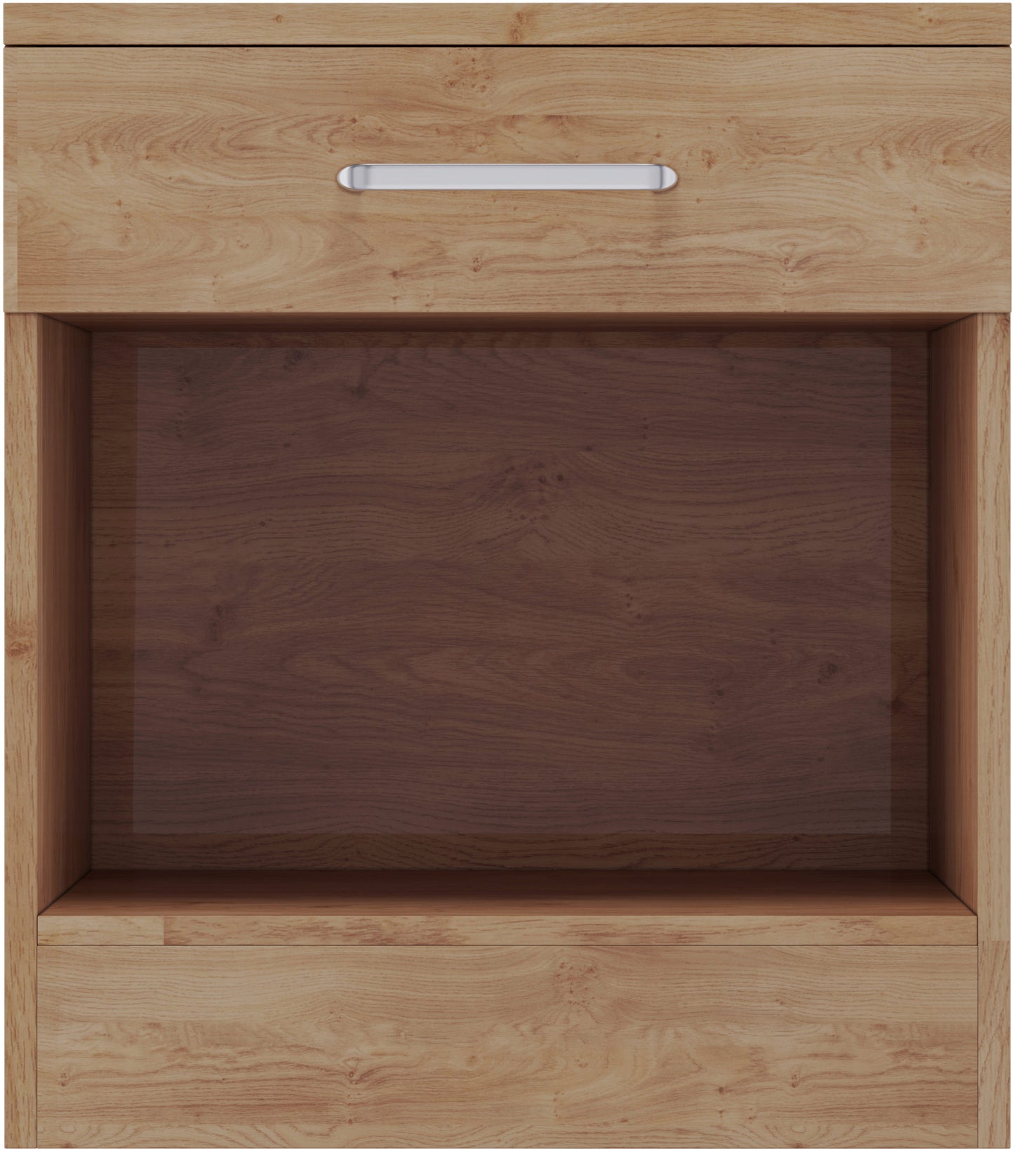Dakota 1 Drawer Bedside - Oak Effect