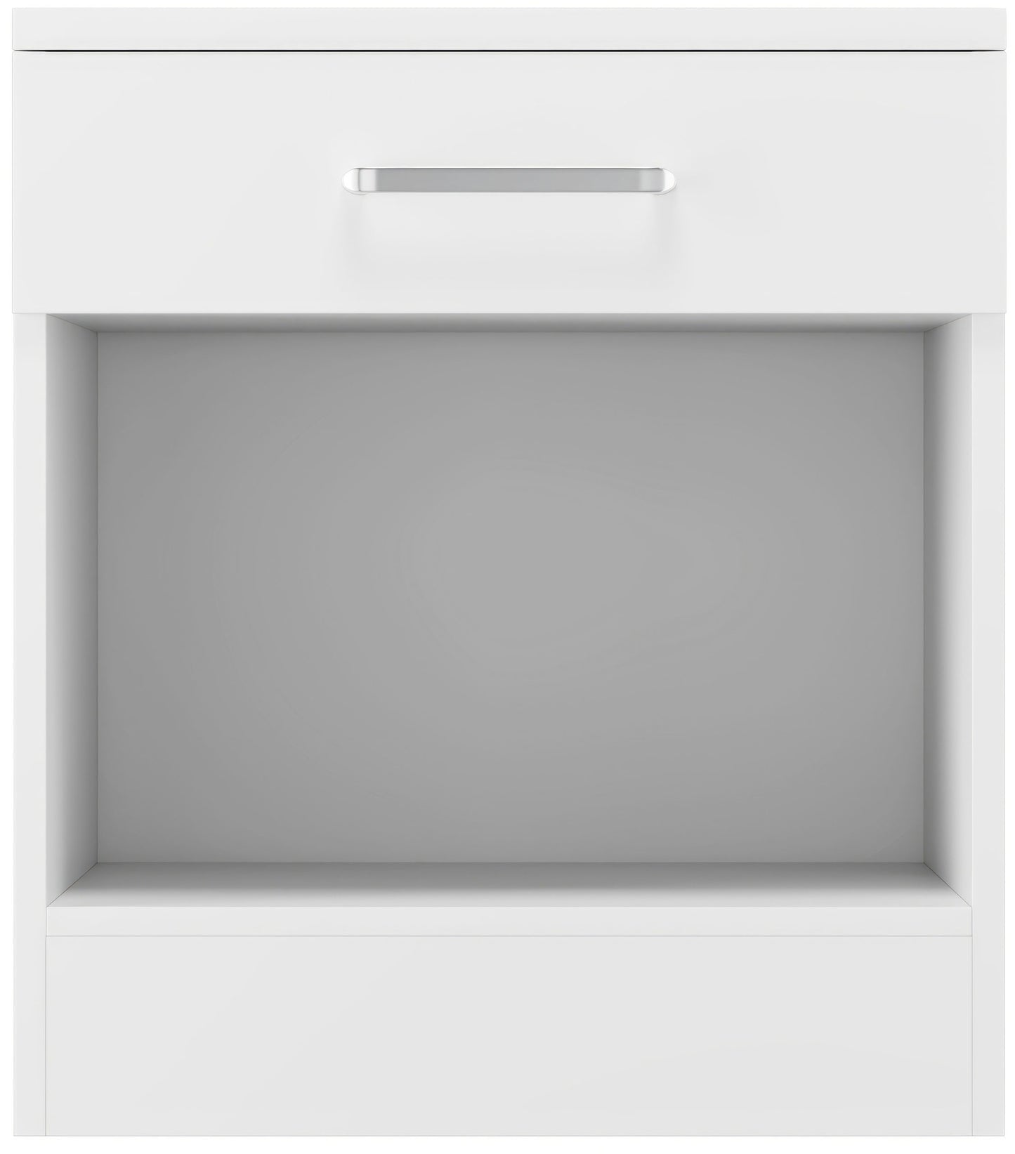Dakota 1 Drawer Bedside - White