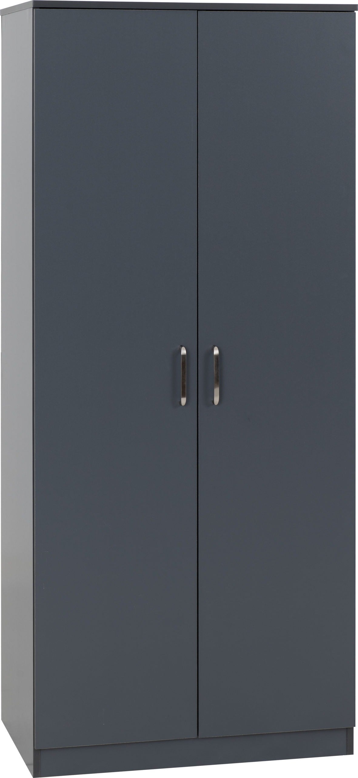 Dakota 2 Door Wardrobe - Dark Grey