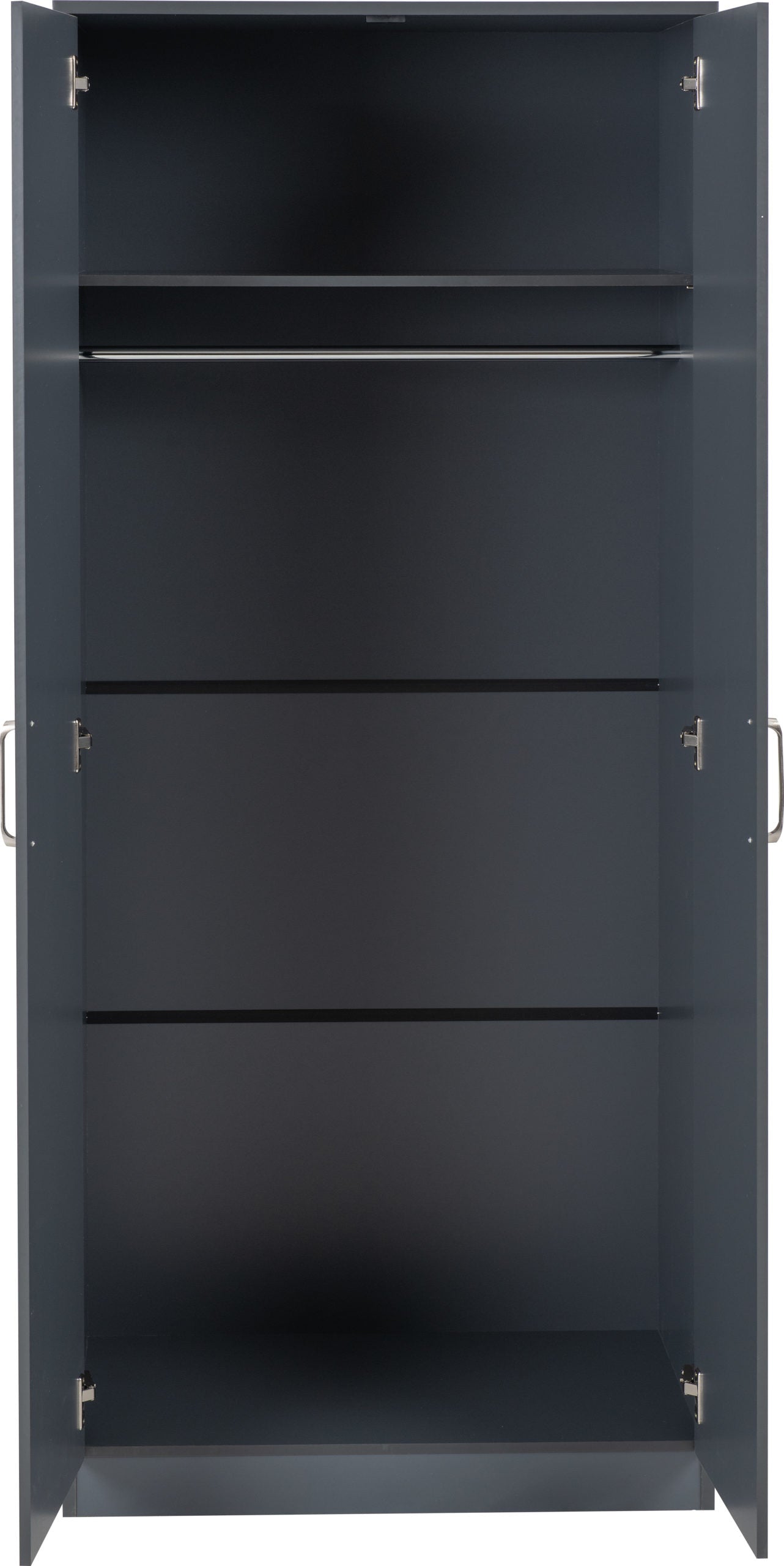 Dakota 2 Door Wardrobe - Dark Grey