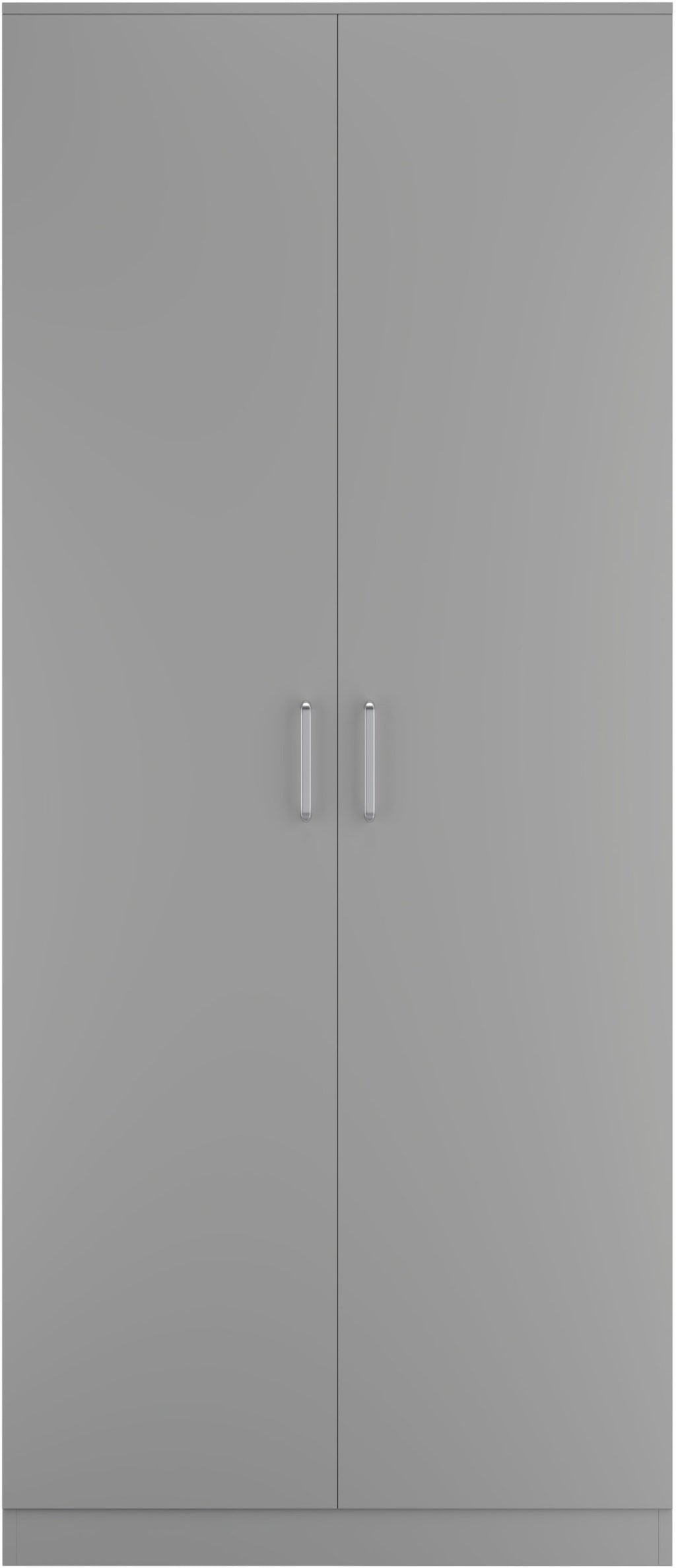 Dakota 2 Door Wardrobe - Light Grey