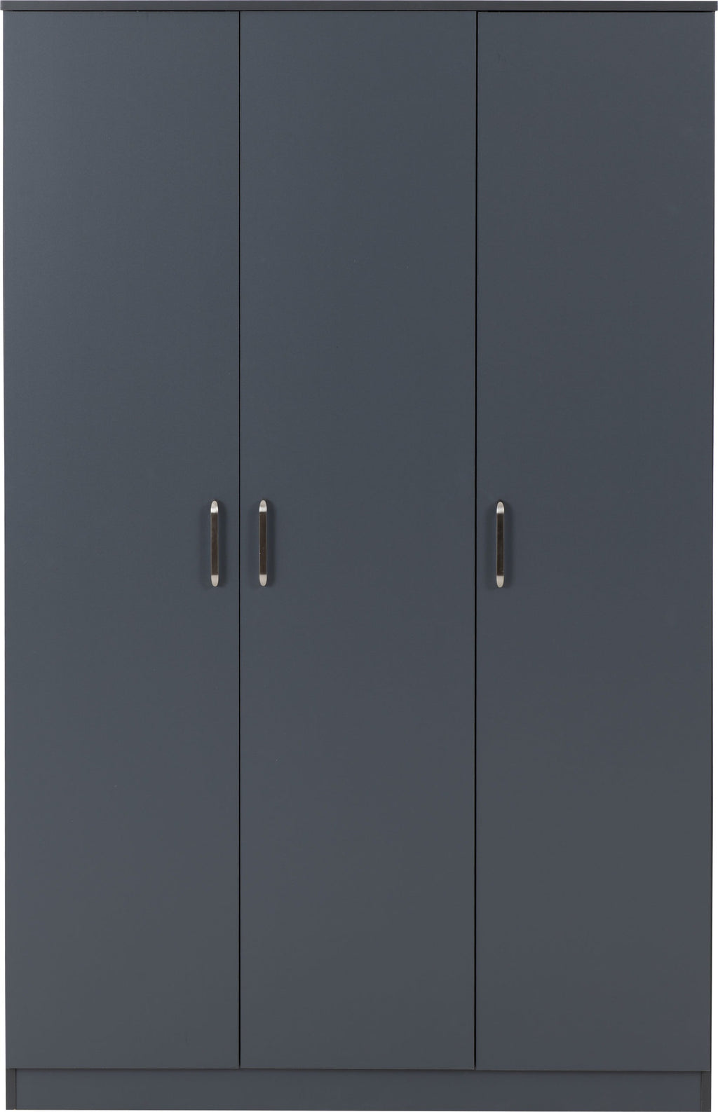 Dakota 3 Door Wardrobe - Dark Grey
