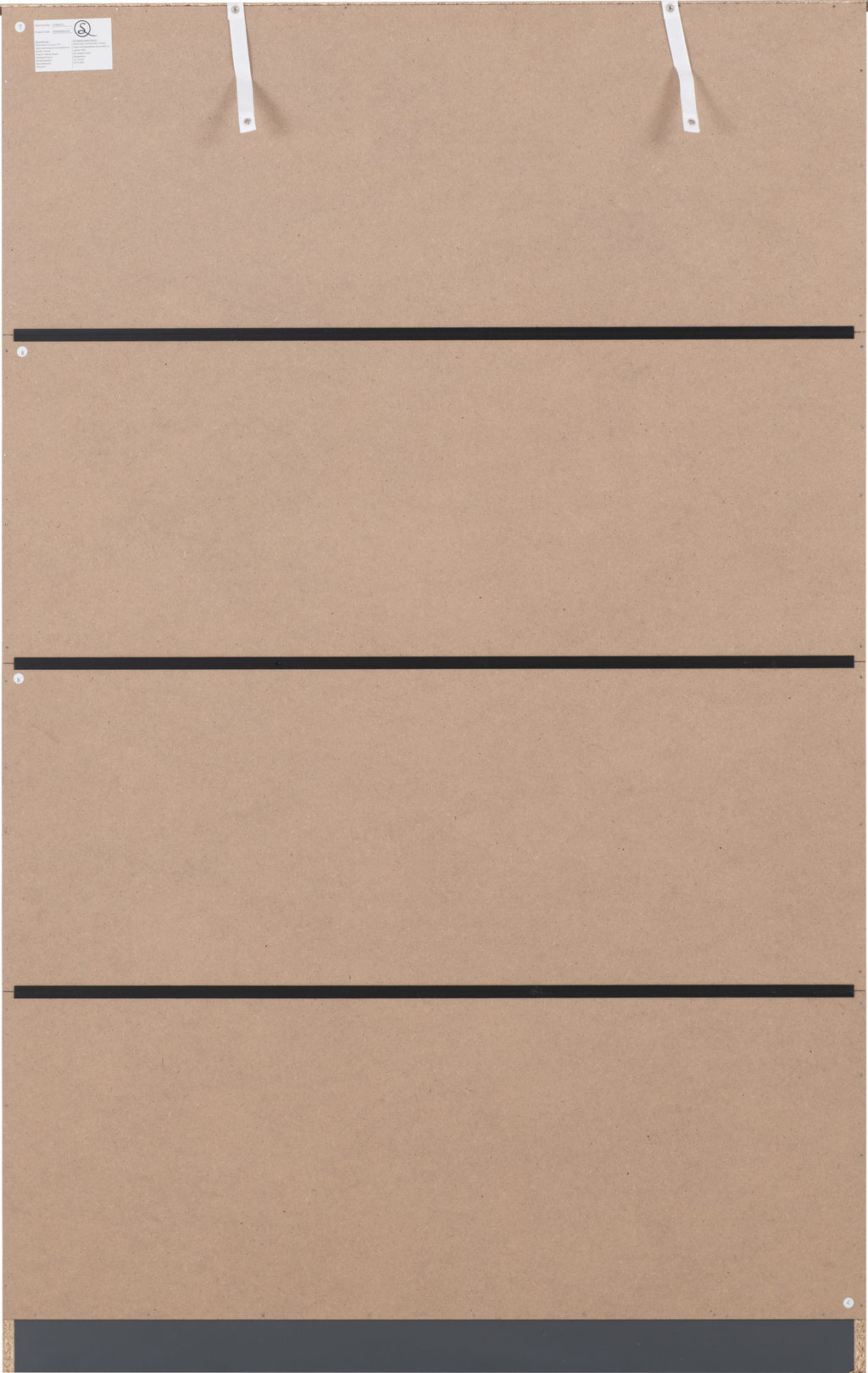 Dakota 3 Door Wardrobe - Dark Grey