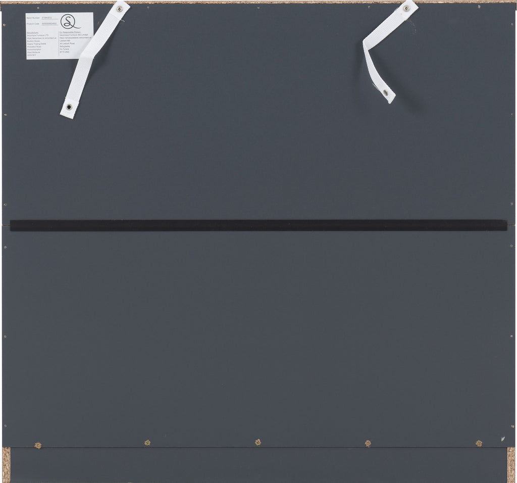 Dakota 4 Drawer Chest - Dark Grey