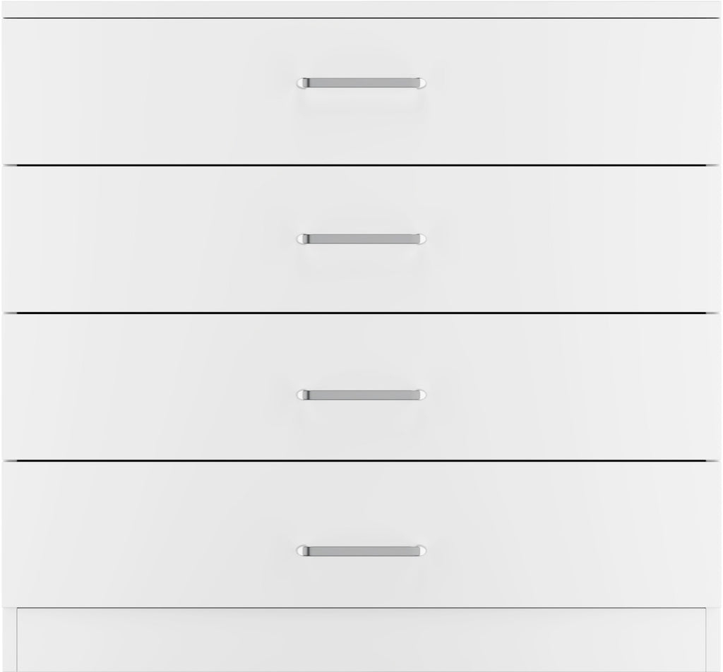 Dakota 4 Drawer Chest - White