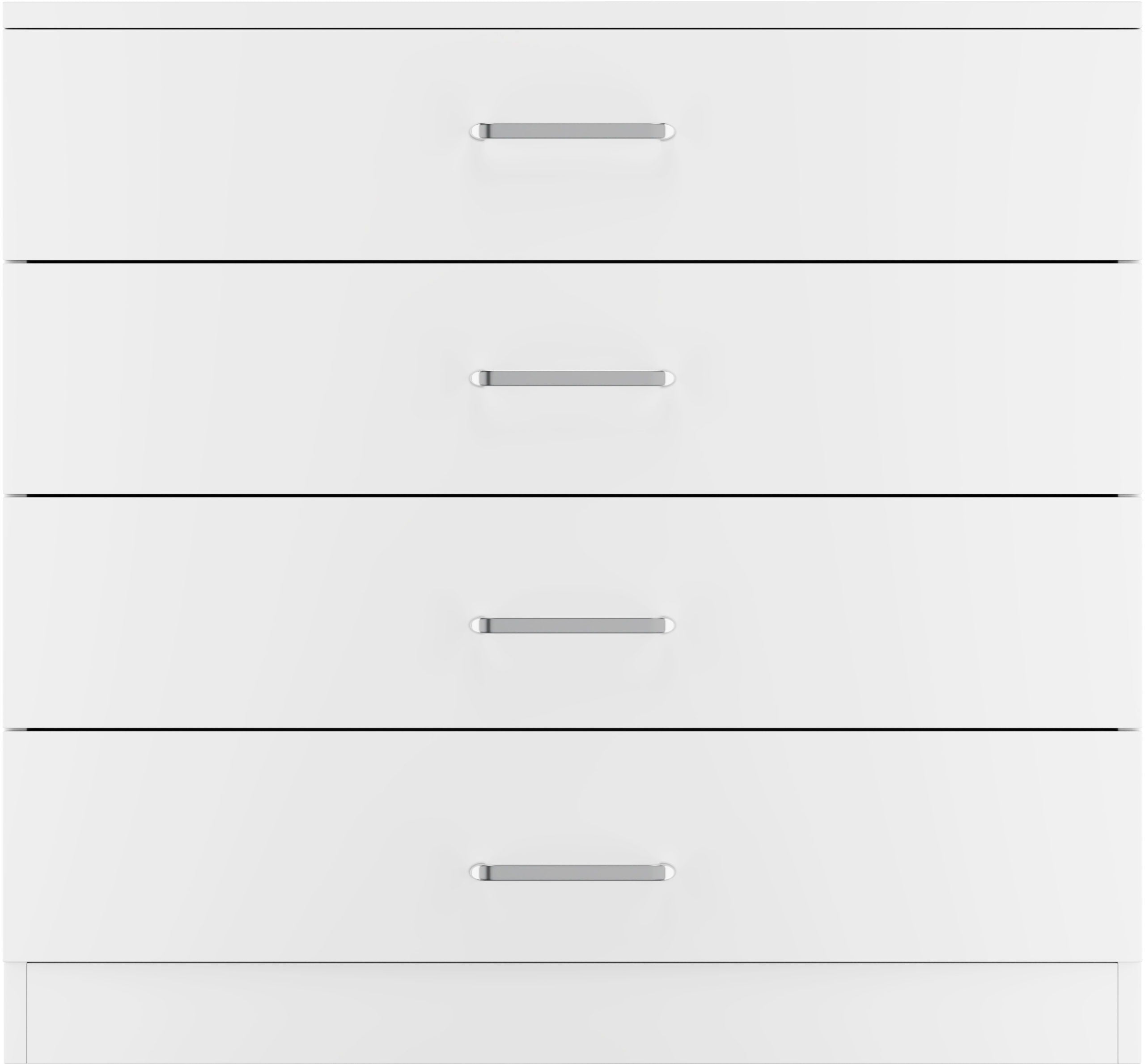 Dakota 4 Drawer Chest - White